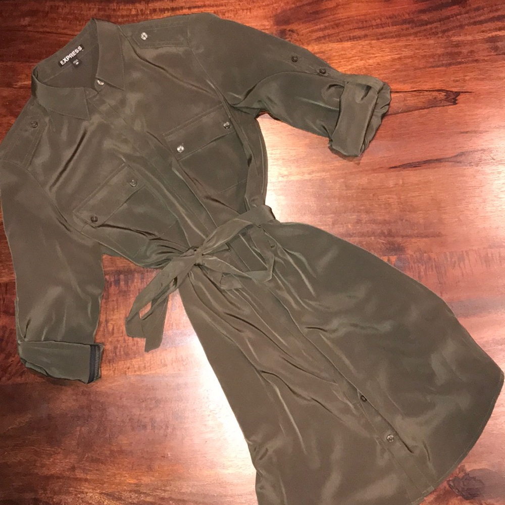 Button down dress